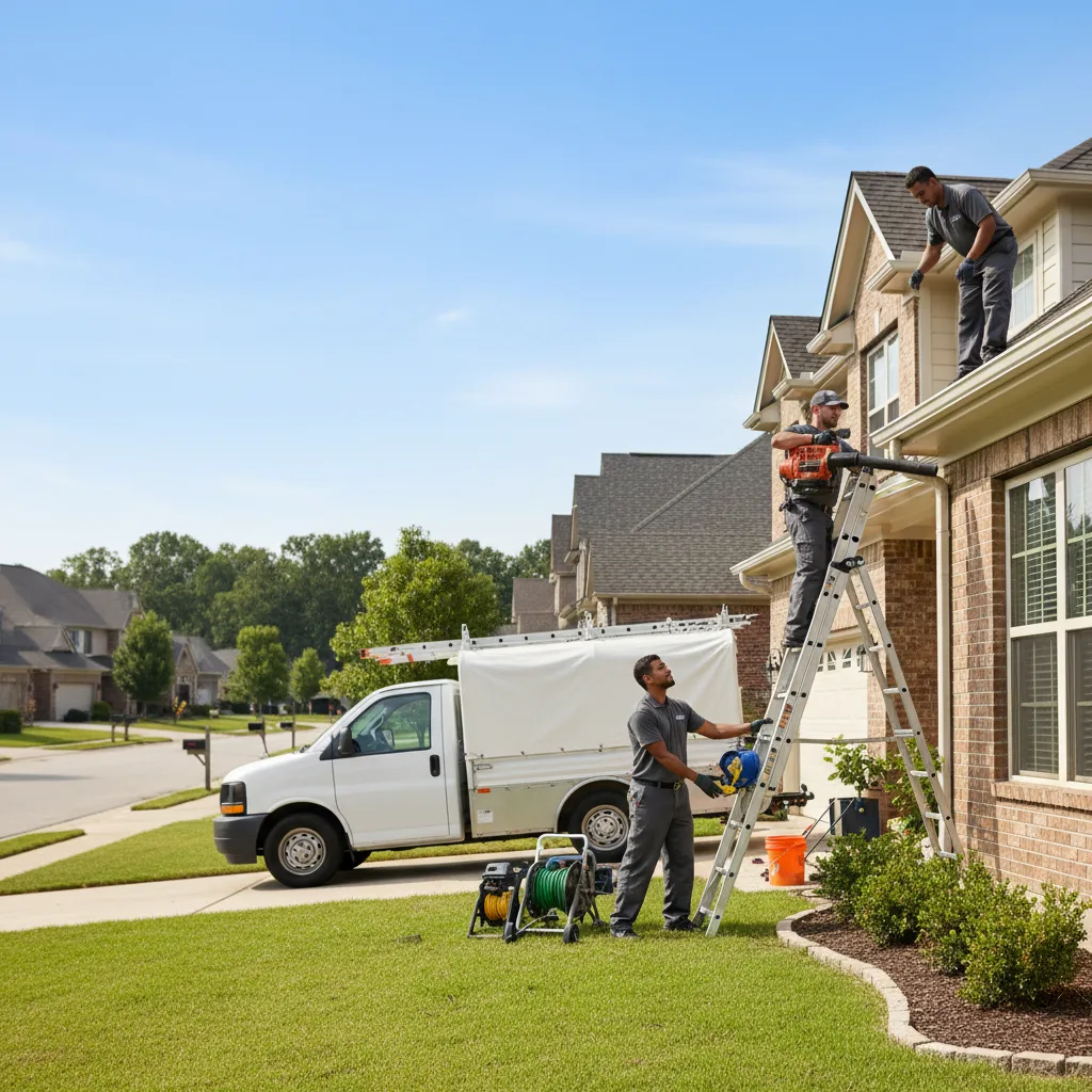Home Gutter Service in Hurst, IL near me
